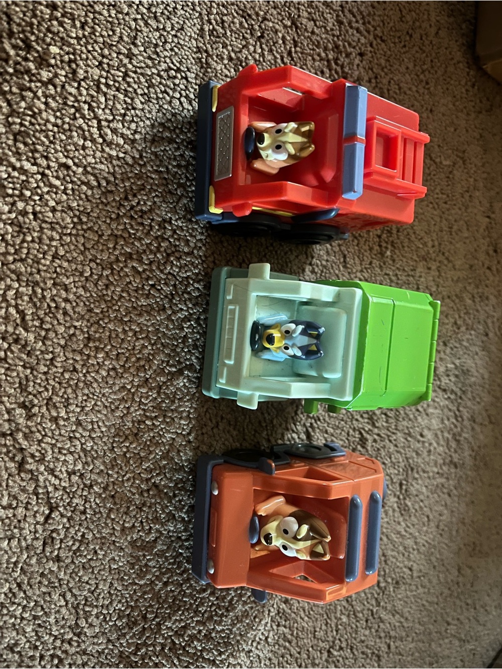 Mini racers - bluey
